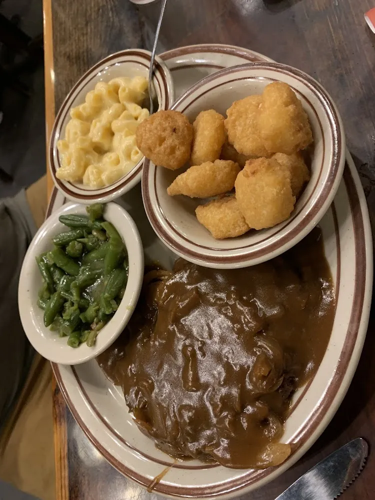 Hamburger Steak Green Beans